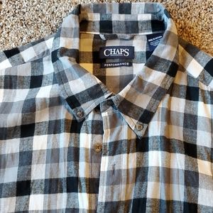 CHAPS Buffalo Plaid Flannel *TALL SIZE*